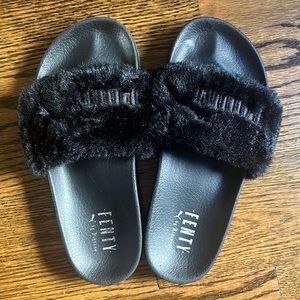 FENTY Puma Fur Slides
